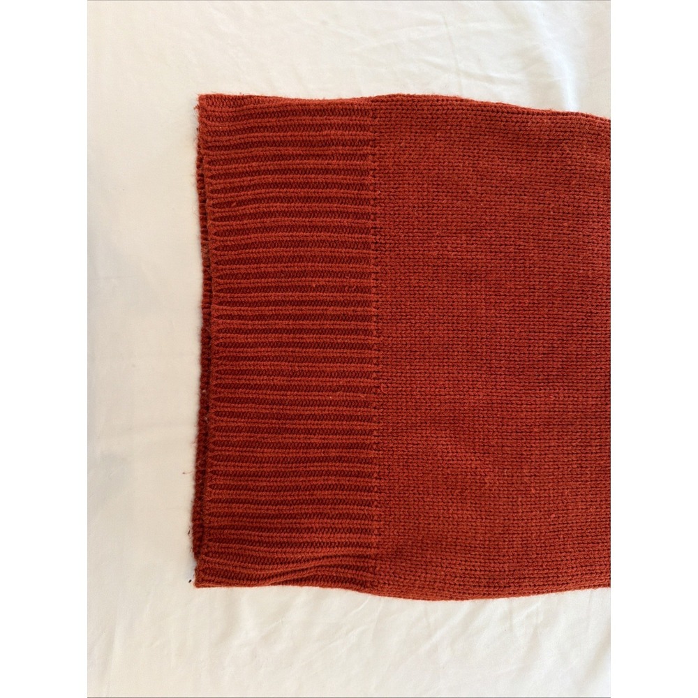 Planet Gold Chunky Red Sweater Dress Size Medium - Picture 3 of 5